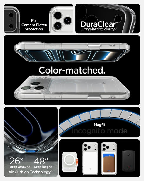Spigen iPhone 17 PRO Case Ultra Hybrid T MAGFIT